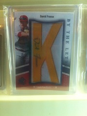 David Freese Autographed Rookie Card BTLRDF